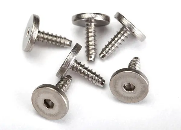 Traxxas 2.6X8mm Hex Drive Washer Head Self Tappers 6Pcs - 3233 1