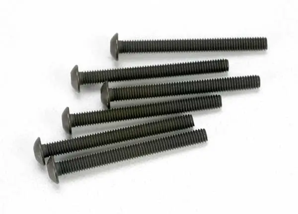 Traxxas 3X30mm Hex Drive Button Head Screws 6Pcs - 2582 1