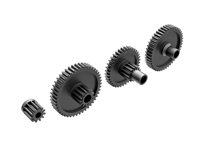 Traxxas 40.3:1 Transmission Low Range Crawl Gear Set & 11T Pinion Gear Suit Trx-4M - 9776R 1