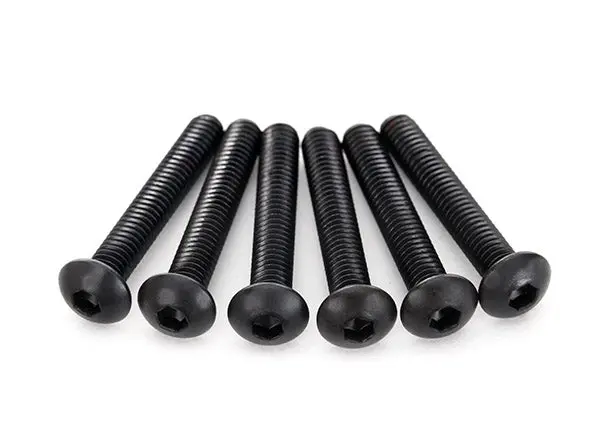 Traxxas 4X25mm Hex Drive Button Head Screws 6Pcs - 2596 1