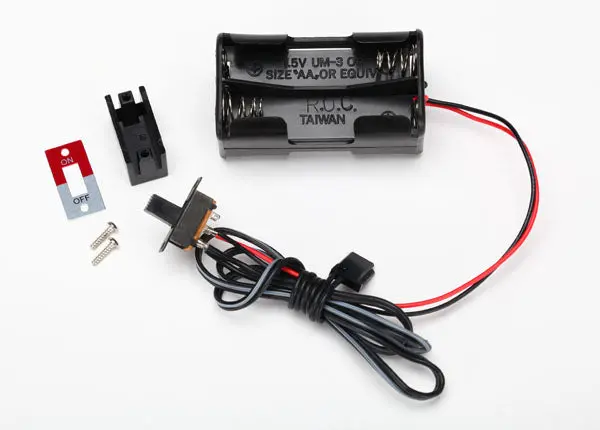 Traxxas 4Xaa Battery Holder W/ On/Off Switch - 3170X 1