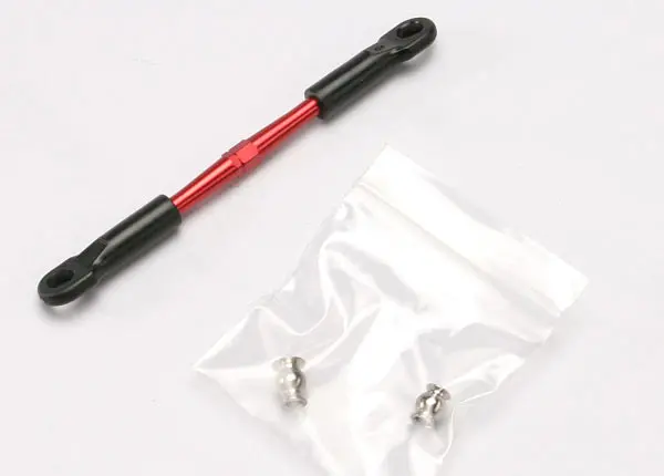 Traxxas 58Mm Turnbuckle Camber Link Red Aluminium W/ Rod Ends & Balls 1Pcs - 5594 1