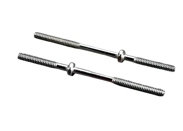 Traxxas 62Mm Front Tie Rod Turnbuckles 2Pcs - 3139 1