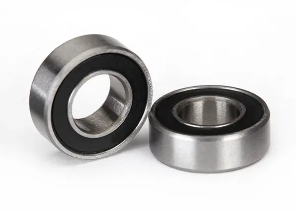 Traxxas 6X12x4mm Black Rubber Sealed Bearings 2Pcs - 5117A 1