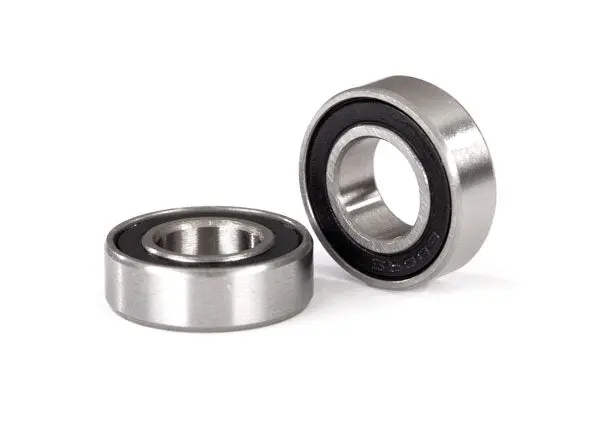 Traxxas 8X16x5mm Black Rubber Sealed Bearings 2Pcs - 5118A 1