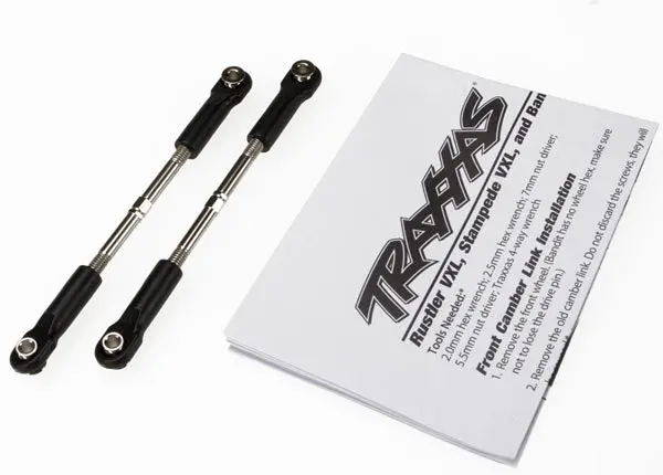 Traxxas 96Mm Turnbuckles Toe Links 2Pcs - 3645 1