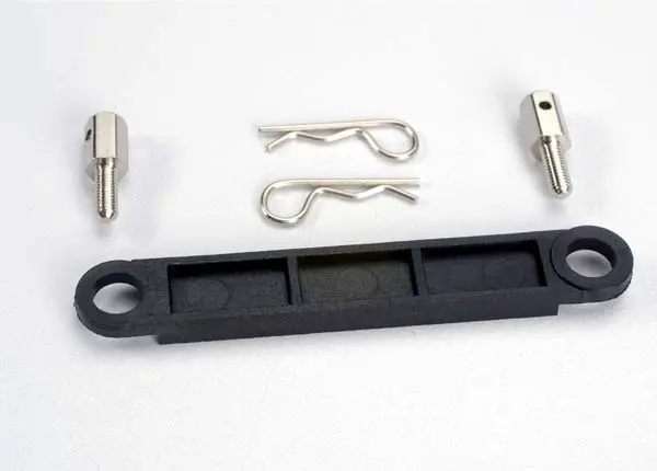 Traxxas Battery Hold Down Plate Black - 3727 1