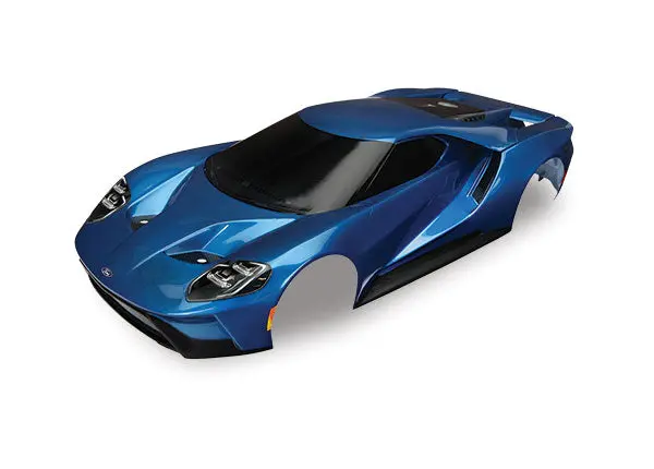 Traxxas Blue Painted Body Shell Suit Ford Gt- 8311A 1