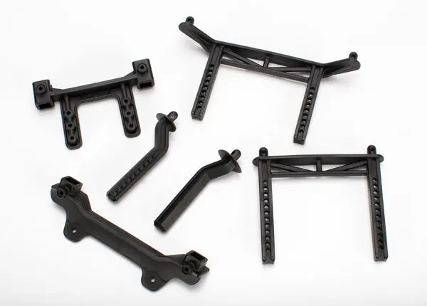 Traxxas Body Mounts Fr & Rr W/ Posts - 3619 1