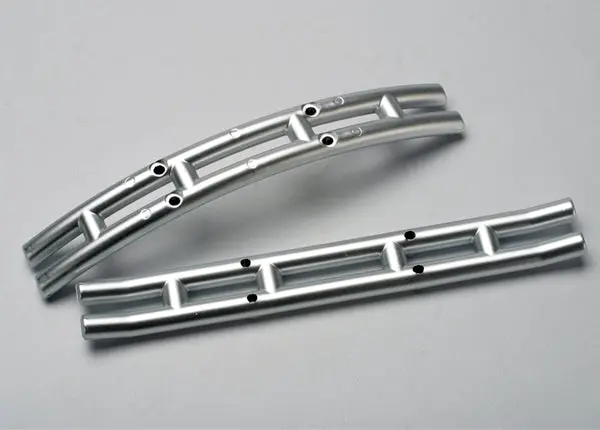Traxxas Bumpers Fr&Rr Satin Chrome - 4935 1