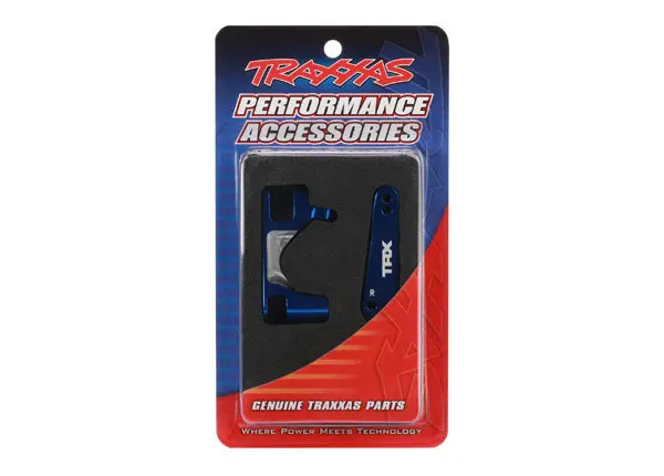 Traxxas Caster Blocks/ C-Hubs Blue Aluminium L&R - 6832X 2
