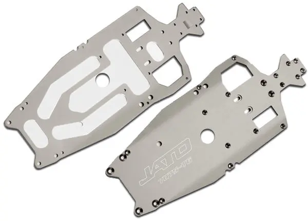 Traxxas Chassis 7075-T6 3Mm Titanium Aluminium - 5522X 1