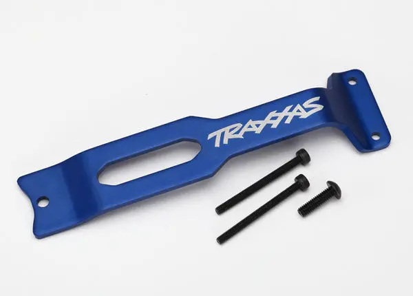 Traxxas Chassis Brace Rear Blue Aluminium - 5632 1