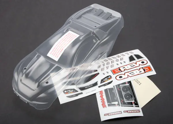 Traxxas Clear Body Shell Suit 1:16 E-Revo - 7111 1