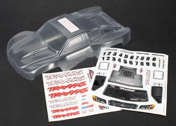 Traxxas Clear Body Shell Suit 1:16 Slash - 7012R 1