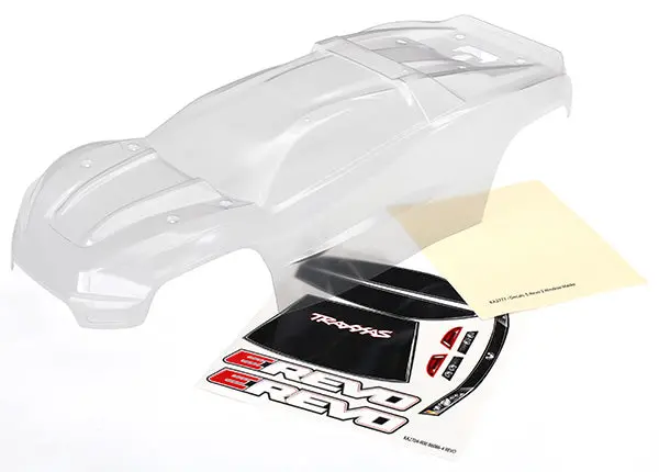 Traxxas Clear Body Shell Suit E-Revo Vxl V2 - 8611 1