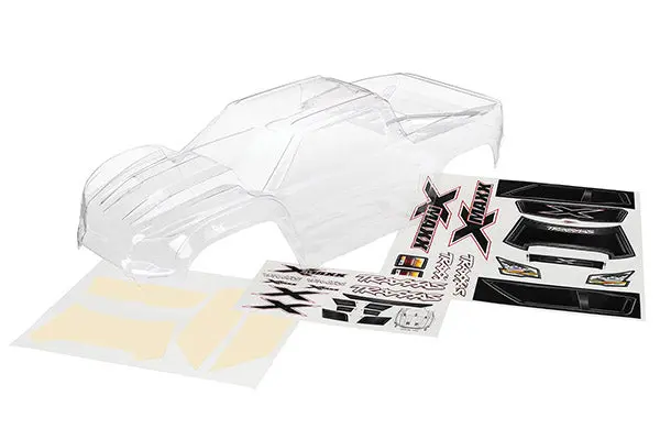 Traxxas Clear Body Shell Suit X-Maxx - 7711 1