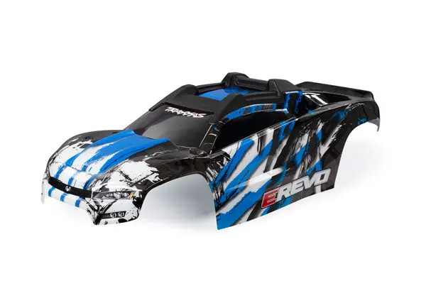 Traxxas E-Revo Vxl V2 Blue Body Shell W/ Cage Frame - 8611X 1