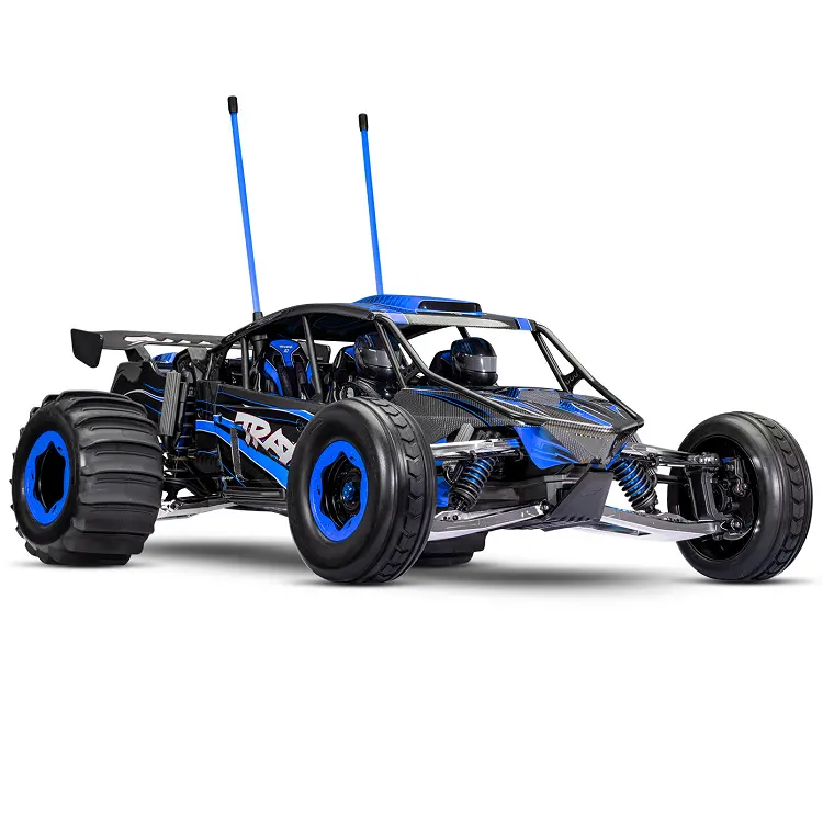 Traxxas Funco 2Wd Blue Pro-Scale Sand Car W/ Tqi 2.4G Radio, 8S Driveline & Belted Tyres - 109076-4Blue 1