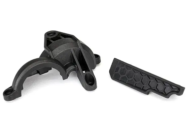 Traxxas Gear Cover/ Chassis Brace Rear & Wire Retainer - 8323 1