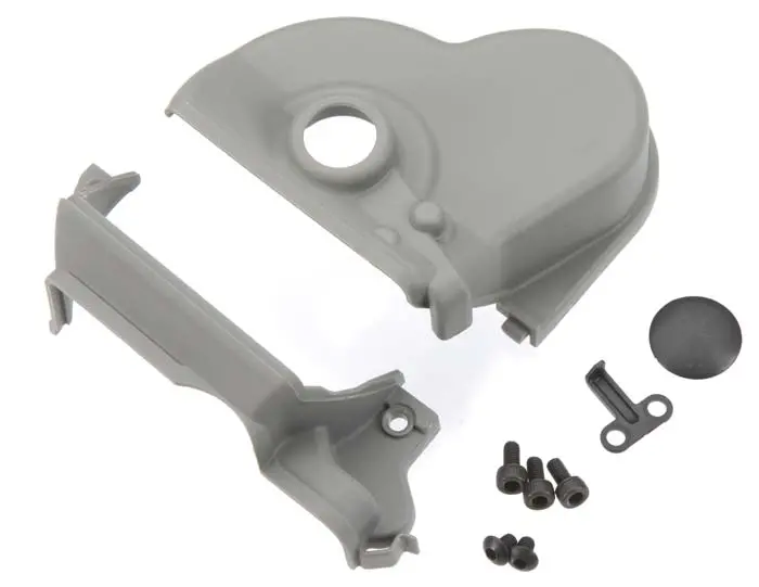 Traxxas Gear Cover & Dust Boot For Single Motor - 3977R 1