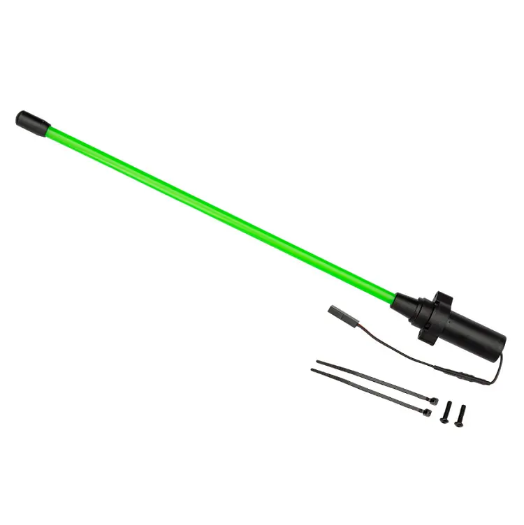 Traxxas Green Led Whip Light W/ Flex-Tech Mount 1Pc - 10992-Grn 1