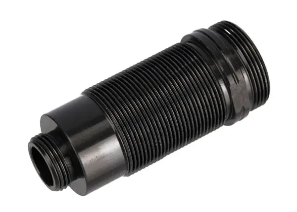 Traxxas Gtr Long Shock Body Gunmetal Hard Anod. Ptfe Plated Aluminium 1Pc - 7466X 1