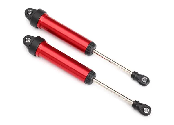 Traxxas Gtr Shocks 134Mm Un-Threaded Red Aluminium 2Pcs - 8451R 1