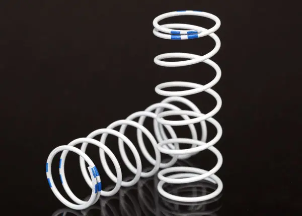 Traxxas Gtr Xx-L Shock Spring 1.004 Dbl Blue Rate White Finish 2Pcs - 7449 1