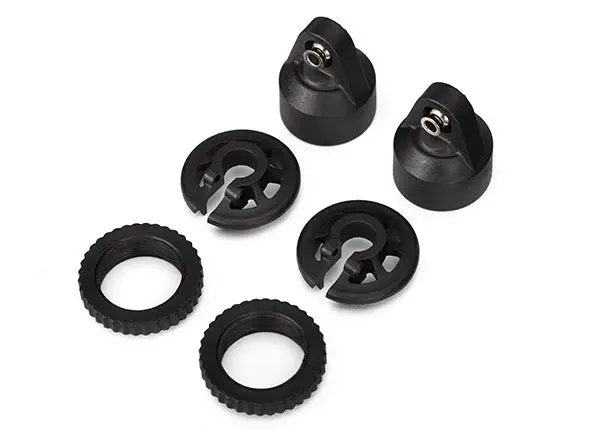 Traxxas Gtx Shock Caps & Spring Retainers Composite 2Pcs/Ea - 7764 1