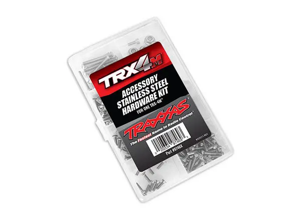 Traxxas Hardware Kit Stainless Steel Complete Suit Trx-4M - 9746X 1