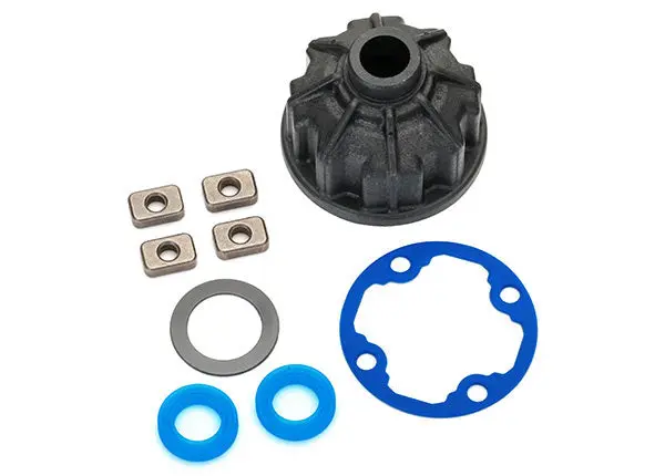 Traxxas Hd Diff Carrier W/ Gasket & Washer Set - 8681 1