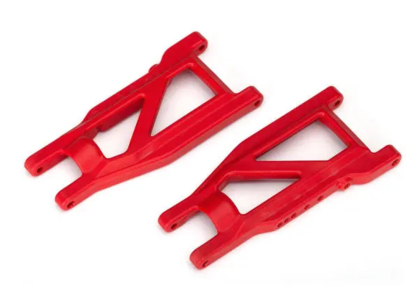 Traxxas Hd Fr/Rr L/R Lower Suspension Arms Red 2Pcs - 3655L 1