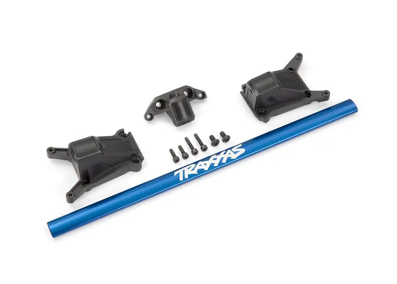 Traxxas Hd Lcg Chassis Brace Kit Blue Aluminium Suit Rustler/ Slash 4Wd - 6730X 1