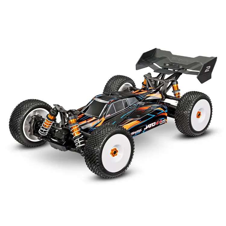 Traxxas Jato 4X4 Vxl Orange Buggy W/ 2.4Ghz Radio - 90386-4Orng 1