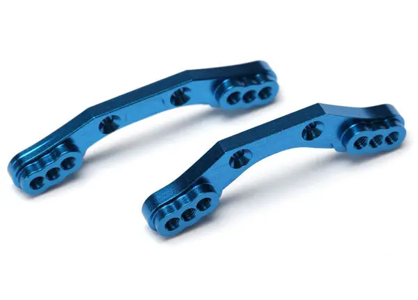 Traxxas Latrax Shock Towers Fr & Rr Blue Aluminium 2Pcs - 7537X 1