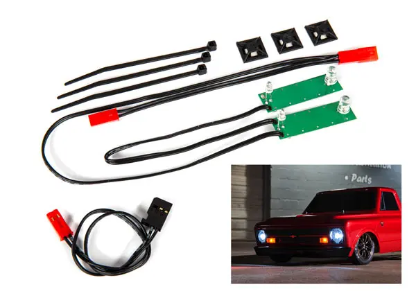 Traxxas Led Front Light Set White Suit Drag Slash - 9496 1