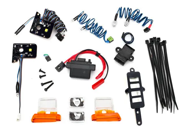 Traxxas Led Light Kit Complete W/ Dist. Block & Power Supply Suit 1979 Bronco & F-150 - 8035A 1
