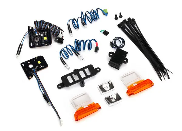 Traxxas Led Light Kit W/ Distribution Block No Power Supply Suit 1979 Bronco & F-150 - 8036R 1