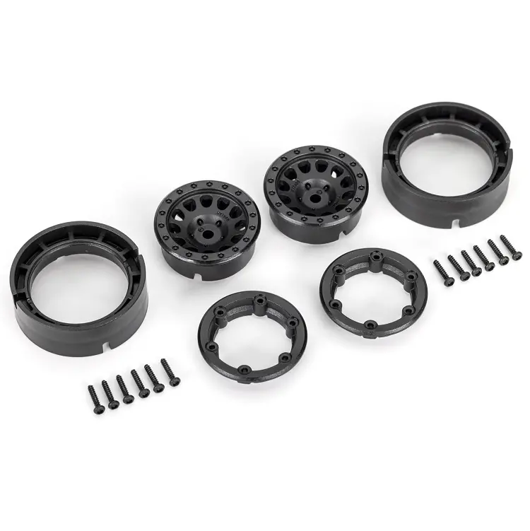Traxxas Method 1.0In Race Wheels 105 Beadlocks Suit Trx-4M 2Pcs - 9781 1