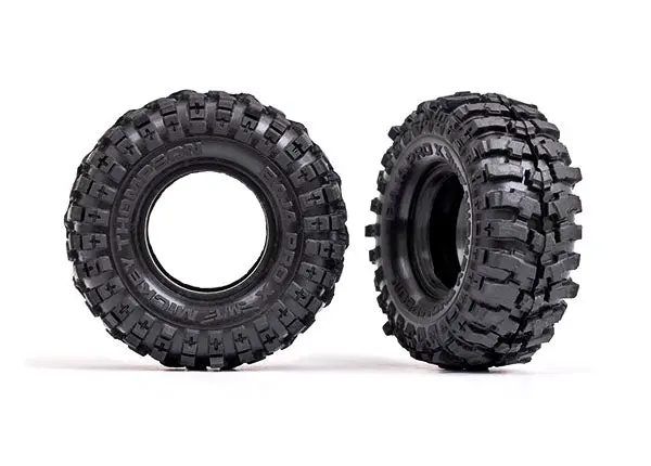 Traxxas Mickey Thompson Fr/Rr Baja Pro X 2.2X1.0In Suit Trx-4M 2Pcs - 9782 1