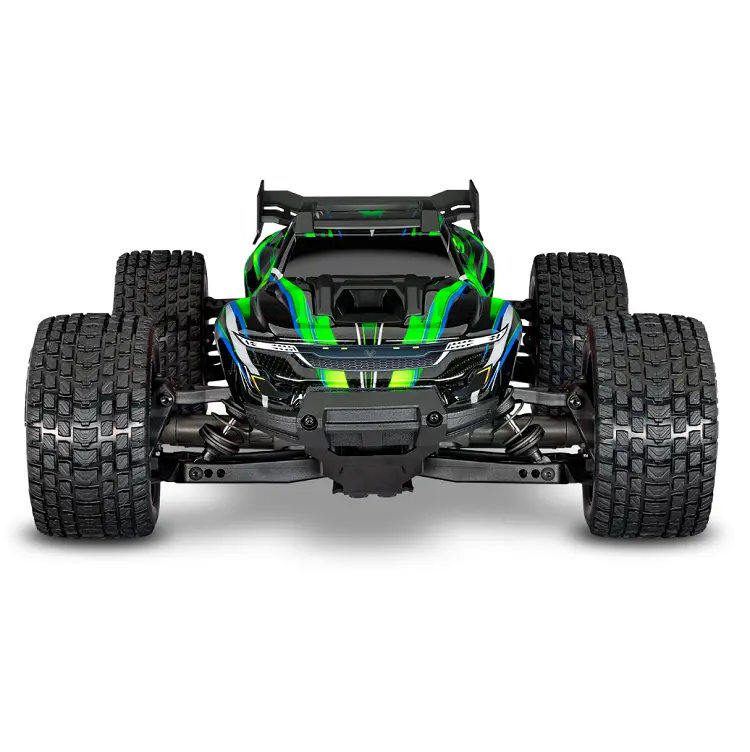 Traxxas Mini Xrt Green Vxl-3S W/ 2.4Ghz Radio, Lipo Battery & Charger - 108076-1Grn 2