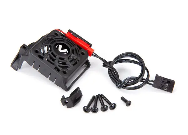 Traxxas Motor Fan W/ Housing Suits 3351R & 3461 Motors Requires 3458 Shroud - 3456 1