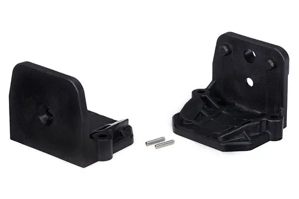 Traxxas Motor Mounts Fr & Rr Black W/ Pins - 7760 1