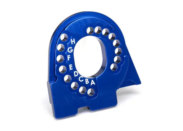 Traxxas Motor Plate Blue 6061-T6 Aluminium Suit Trx-4/ 6 - 8290X 1