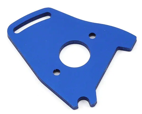 Traxxas Motor Plate Blue Aluminium - 7490 1