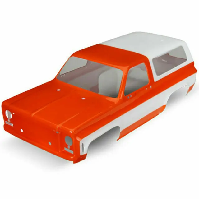 Traxxas Orange Painted Body Shell 1979 Chevy Blazer No Accessories - 8130G 1