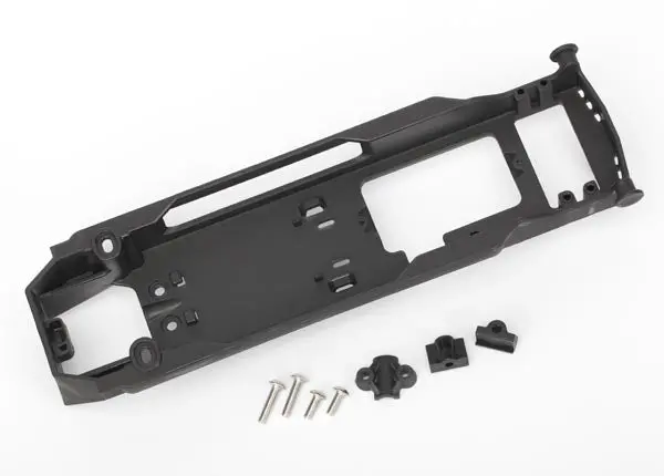 Traxxas Radio Tray W/ Rpm Mount & Stuffing Tube Clamp Suit Spartan - 5724R 1
