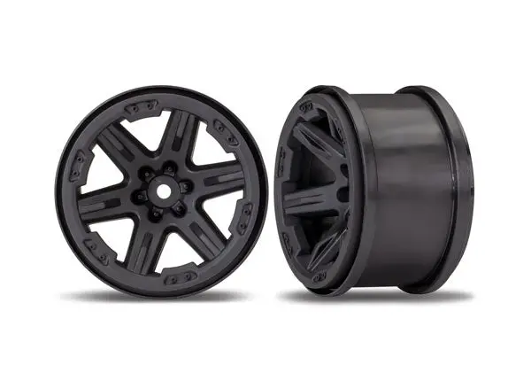 Traxxas Rxt 2.8In Wheels Black 2Pcs - 6772 1