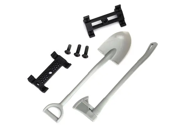 Traxxas Scale Accessory Shovel & Axe W/ Mounts - 8122 1